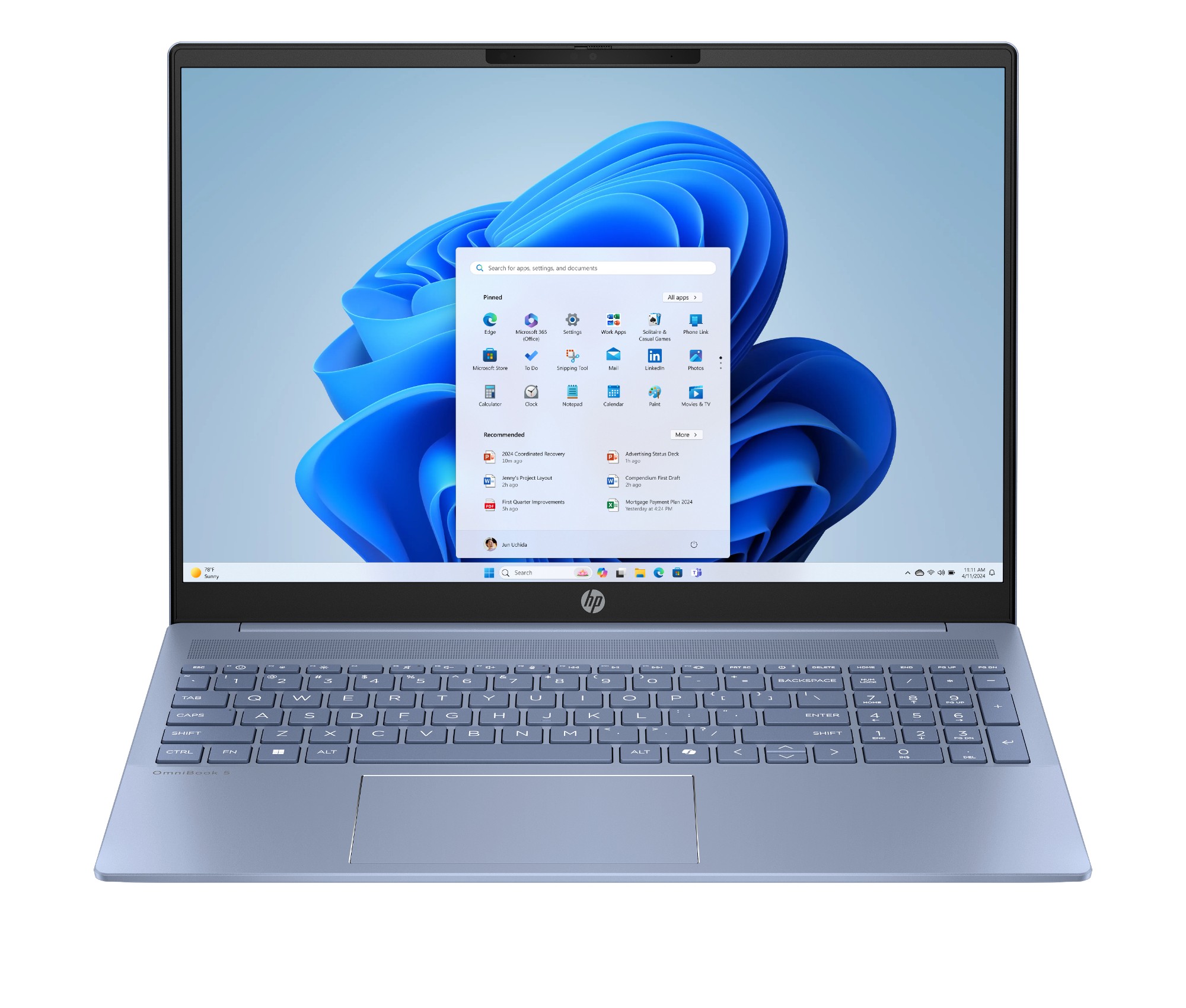HP OmniBook 5 AI 16 inches 255U 16GB 1TB B89NKUA#ABA Laptop HP OmniBook 5 AI 16 inches 255U 16GB 1TB B89NKUA#ABA Laptop
