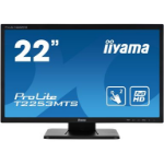 iiyama ProLite T2253MTS-B1 computer monitor 54.6 cm (21.5") 1920 x 1080 pixels Full HD LED Touchscreen Tabletop Black