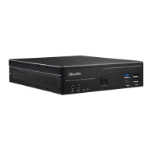 Shuttle DH610 PC/workstation barebone 1.3L sized PC Black LGA 1700