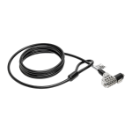 Tripp Lite SEC6C cable lock Black 70.9" (1.8 m)