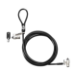HP Dual Head Master 10 mm cable lock Black 83.9" (2.13 m)