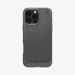 Spigen Rugged Armor (MagFit) mobiele telefoon behuizingen 16 cm (6.3") Hoes Grijs