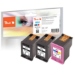 Peach PI300-1046 ink cartridge 3 pc(s) Compatible Standard Yield Black, Cyan, Magenta, Yellow
