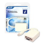 Innovation IT 2A 500479 DISPLAY video cable adapter Mini DisplayPort VGA (D-Sub) White