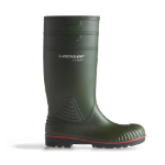 DUNLOP Acifort Heavy Duty Full Safety Wellington Boot Green 10