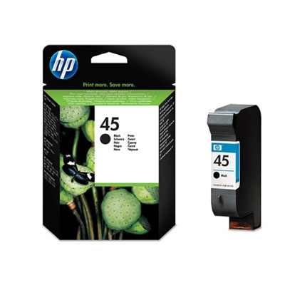 Image of HP 51645AE/45 Printhead cartridge black high-capacity, 930 pages...