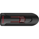 SanDisk UFM 32GB USB CRUZER GLIDE 3.0 USB flash drive USB Type-A 3.2 Gen 1 (3.1 Gen 1) Black, Red