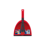 Vileda 141742 dustpan/dustpan set Dust pan & brush set Black, Red