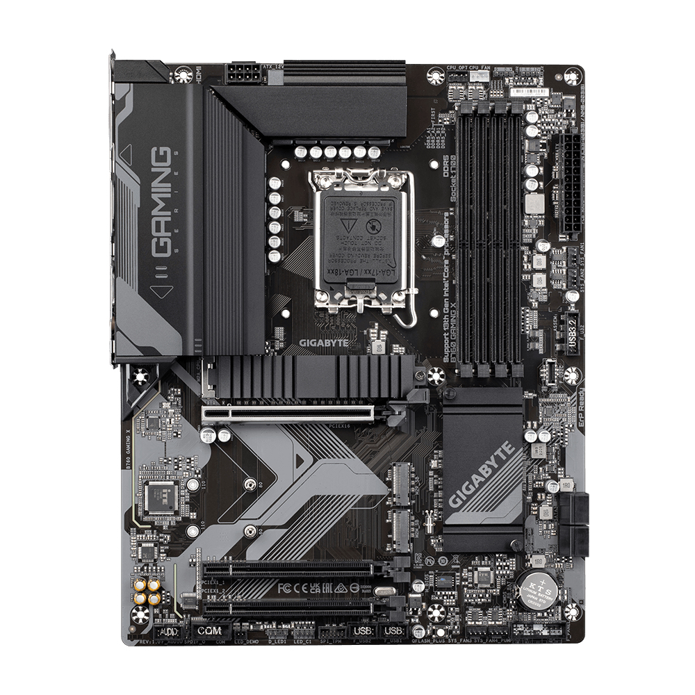 Image of Gigabyte B760 GAMING X motherboard Intel B760 Express LGA 1700 ATX