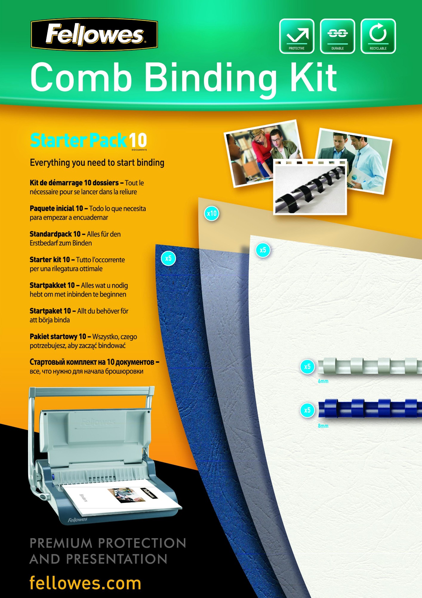 Fellowes 5371701 binding kit