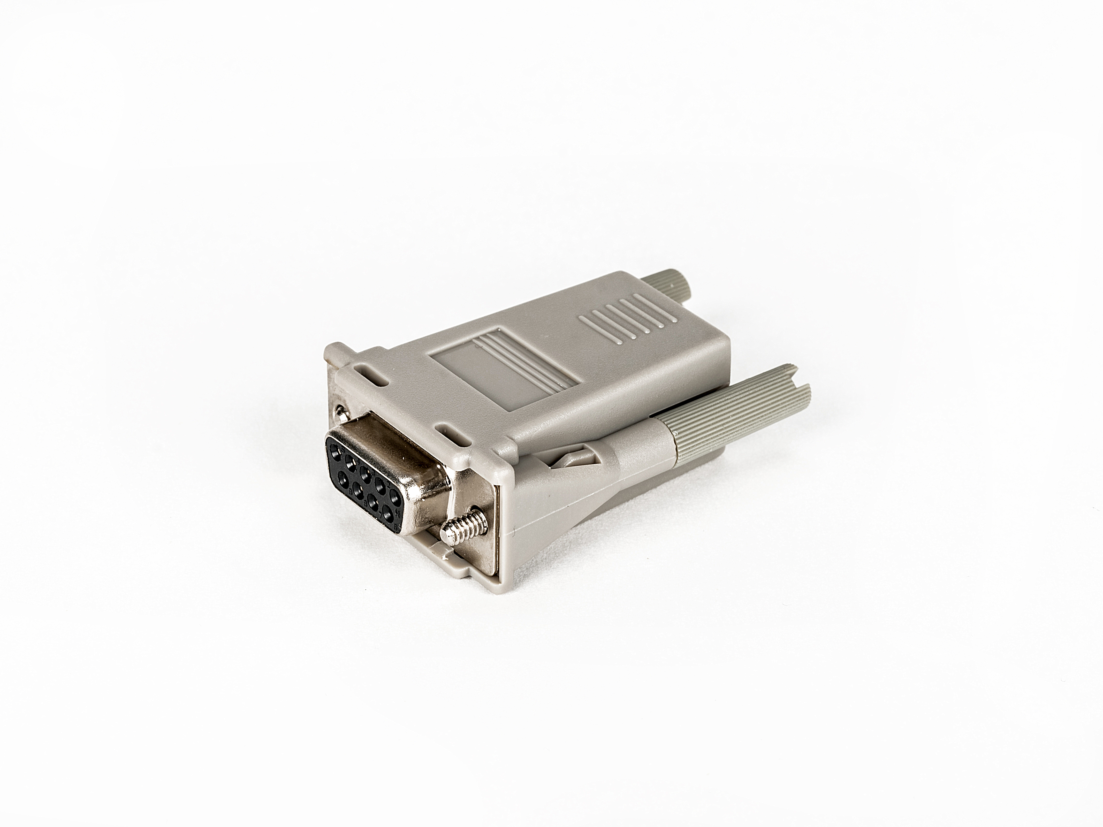 Image of Vertiv Avocent RJ45 to DB9F cross converter networking cable