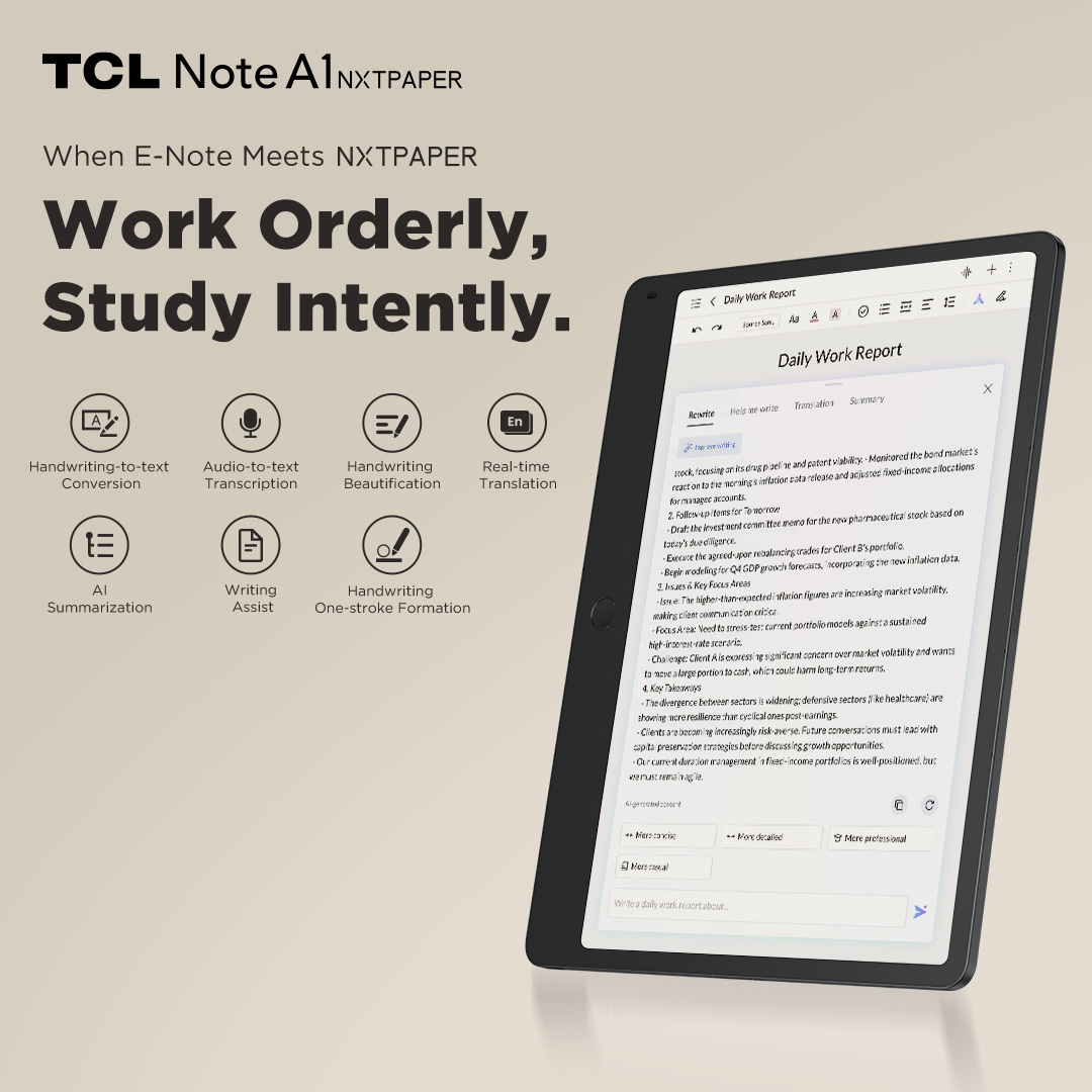 NOTE A1 NXTPAPER GRAY thumbnail