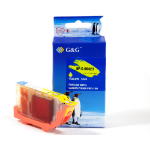 G&G NP-C-0042Y inktcartridge 1 stuk(s) Compatibel Geel