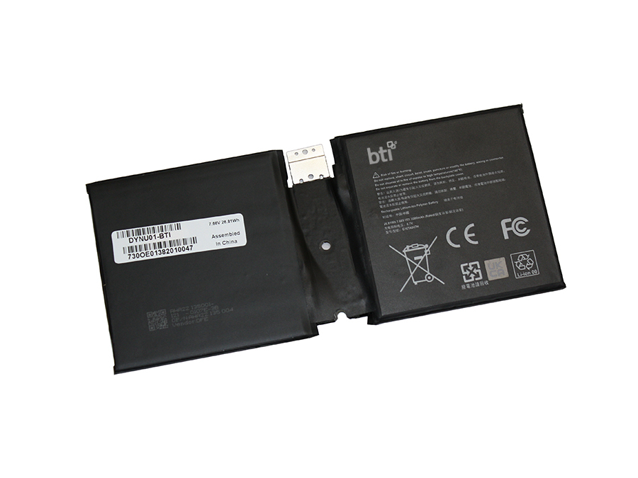 BTI 26.8 2 cell G16TA047H compatible battery for MICROSOFT SURFACE GO