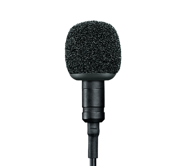 SHURE  MVL Black Lavalier/Lapel microphone