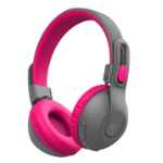 JLab JBuddies Studio 2 Headset Wired & Wireless Head-band Calls/Music USB Type-C Bluetooth Grey, Pink