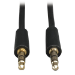 Tripp Lite P312-012 audio kabel 3,66 m 3.5mm Zwart