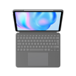 Logitech Combo Touch QWERTZ Zwitsers Smart Connector Grijs