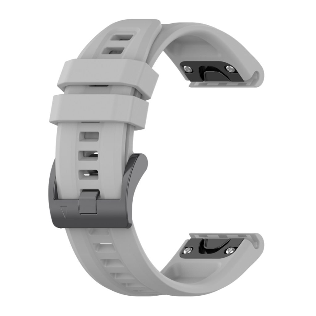 EU Product - Fenix 5S Plus Silicone Watch Band - Gray thumbnail
