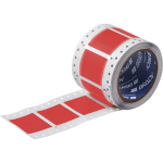 Brady 622415 label-making tape Red on white