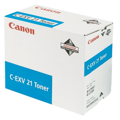 Image of Canon 0453B002/C-EXV21 Toner cyan, 14K pages/5% 260 grams for...