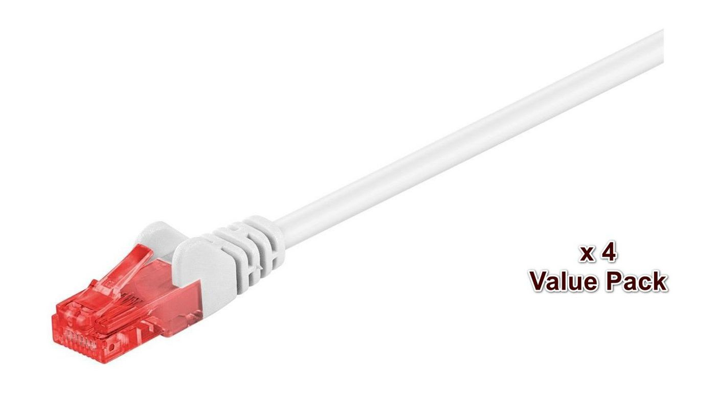Microconnect V-UTP620WVP networking cable White 20 m Cat6 U/UTP (UTP)