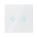 LogiLink WiFi Smart EU Light Switch, 2-Gang, Tuya compatible