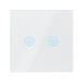 LogiLink WiFi Smart EU Light Switch, 2-Gang, Tuya compatible