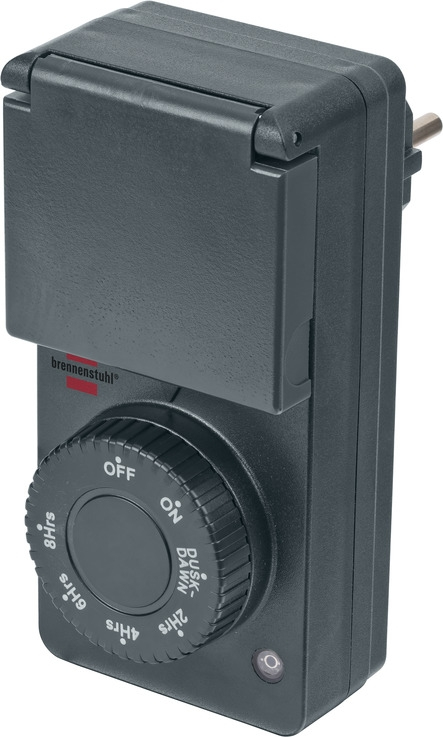 Image of Brennenstuhl 1506120 electrical timer Black Daily timer
