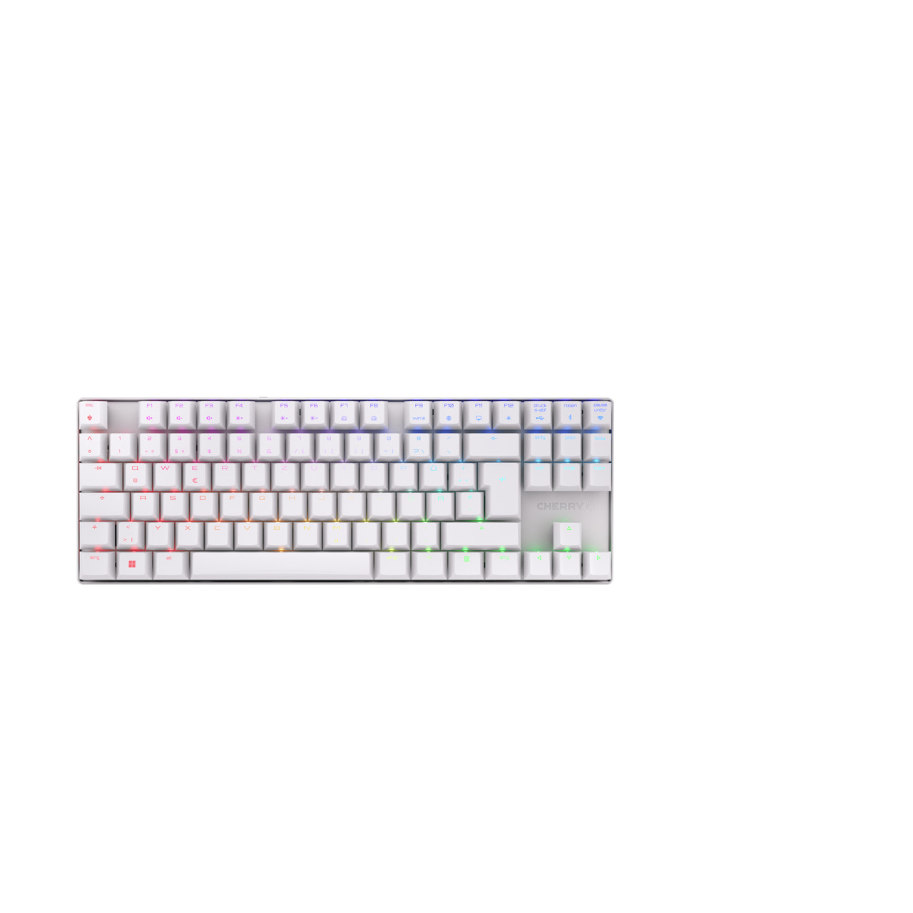 Image of CHERRY MX 8.2 TKL Wireless RGB keyboard RF Wireless + Bluetooth...