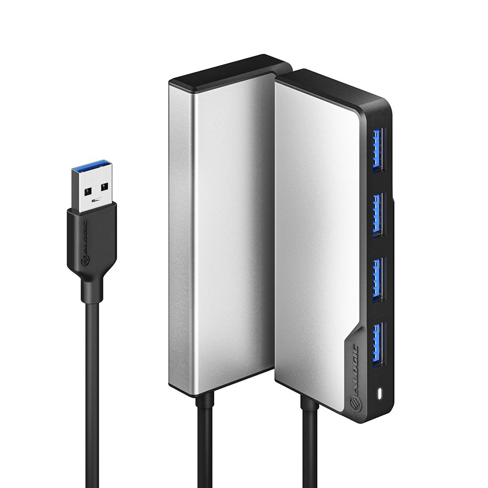 Photos - Card Reader / USB Hub ALOGIC USB-A Fusion SWIFT 4-in-1 USB 3.2 Gen 1  Type-A 5000 UAF (3.1 Gen 1)