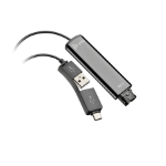 Poly DA75 USB to QD Black Adapter TAA