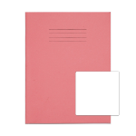 Rhino 9 x 7 Exercise Book 80 Page Pink B (Pack of 100)