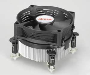 Akasa AK-955V2 computer cooling system Processor Cooler 9.5 cm Black.
