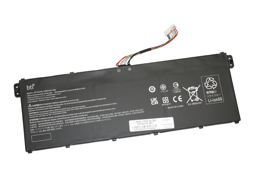 Bti Replacement 3 Cell Battery For Acer Chromebook C720 C740 With 40Mm