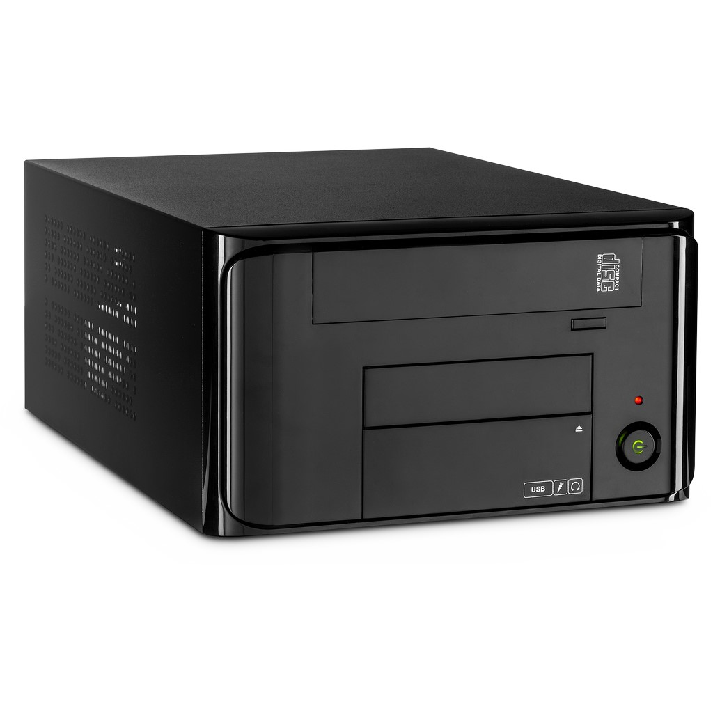 Image of Inter-Tech MI-008 ITX Black