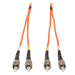 Tripp Lite N302-50M InfiniBand/fibre optic cable 1968.5" (50 m) ST OFNR Orange