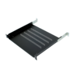 Triton 19" shelf 1U 150mm plastic black