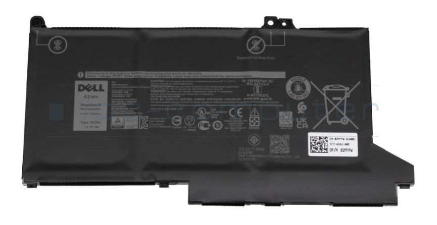 Image of DELL Battery, 42WHR, 3 Cell,