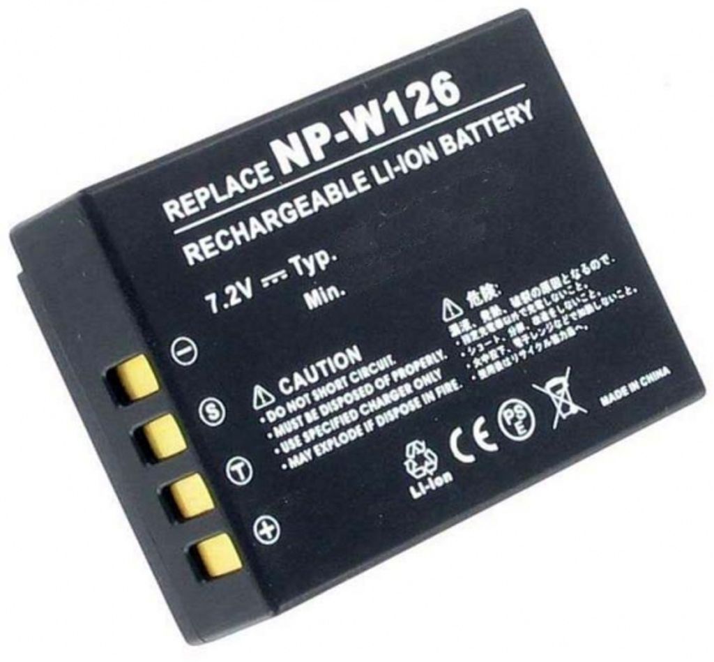 EU Product - Battery for NP-W126 replacement battery thumbnail