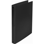 WHITEBOX 2-RING RING BINDER A4 25MM BLK PK10