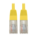 Tripp Lite N002-002-YW networking cable Yellow 24" (0.61 m) Cat5e U/UTP (UTP)