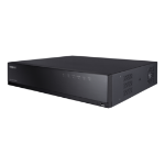 Hanwha HRX-835A network video recorder Black