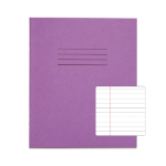 Victor Technology RHINO 8 x 6.5 Exercise Book 48 Page Purple F8M (Pack of 100)