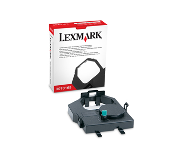 Image of Lexmark 3070169 Nylon with ReInking black, 8,000K characters for...
