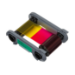 Evolis R6F203E100 YMCKO-K Colour Ribbon (200 Prints)
