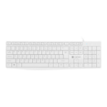 NATEC NAUTILUS keyboard Home/Office USB QWERTY US International White