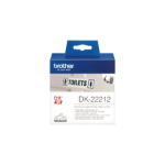 Brother DK-22212 DirectLabel Etikettes white Film 62mm x 15,24m for Brother P-Touch QL/700/800/QL 12-102mm/QL 12-103.6mm