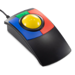 X-keys TKB-6002-UWHYL-R other input device Trackball USB/PS2 Black, Blue, Red, Yellow