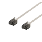 Deltaco UUTP-2060 networking cable Grey 5 m Cat6a U/UTP (UTP)